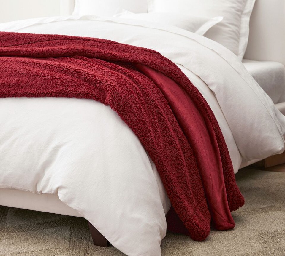 Marshmallow Blanket Pottery Barn Australia